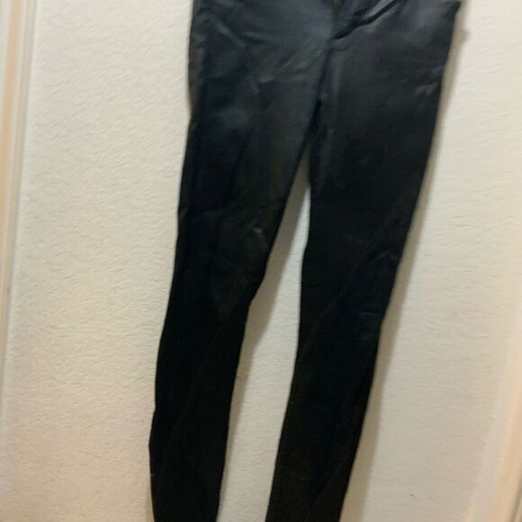 Citizens of Humanity Rocket High Rise Skinny Gunmetal Coated Jeans - Picture 2 of 8